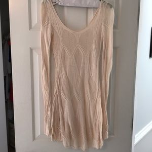 Long sleeve knit free people dress